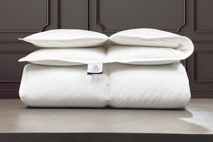 Couette légère duvet d'oie Impérial Hiver 90%