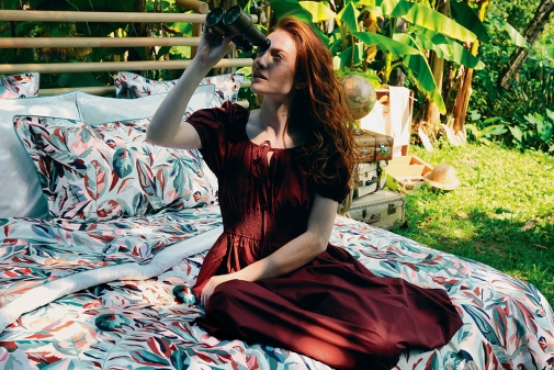 Housse de couette "Post Card" - Anne de Solène