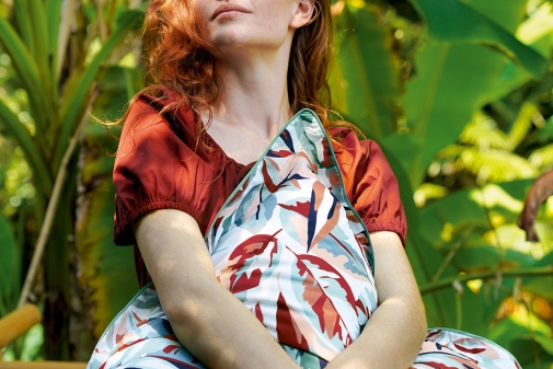 Taie d'oreiller "Post Card" - Anne de Solène