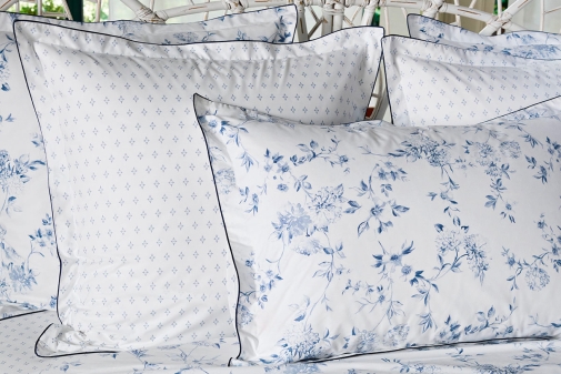 Taie d'oreiller "Malacca" - Anne de Solène