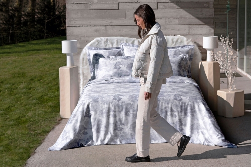 Housse de couette "Silence" - Anne de Solène