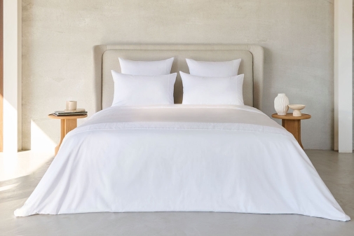 Housse de couette brodée...