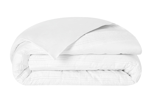 Housse de couette brodée "Château" - Anne de Solène