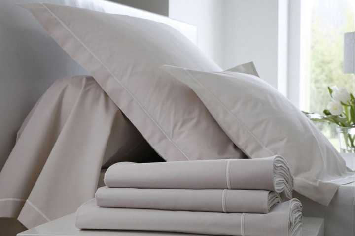 Taie Percale de Coton 80x80 cm, pour oreillers XL grand format